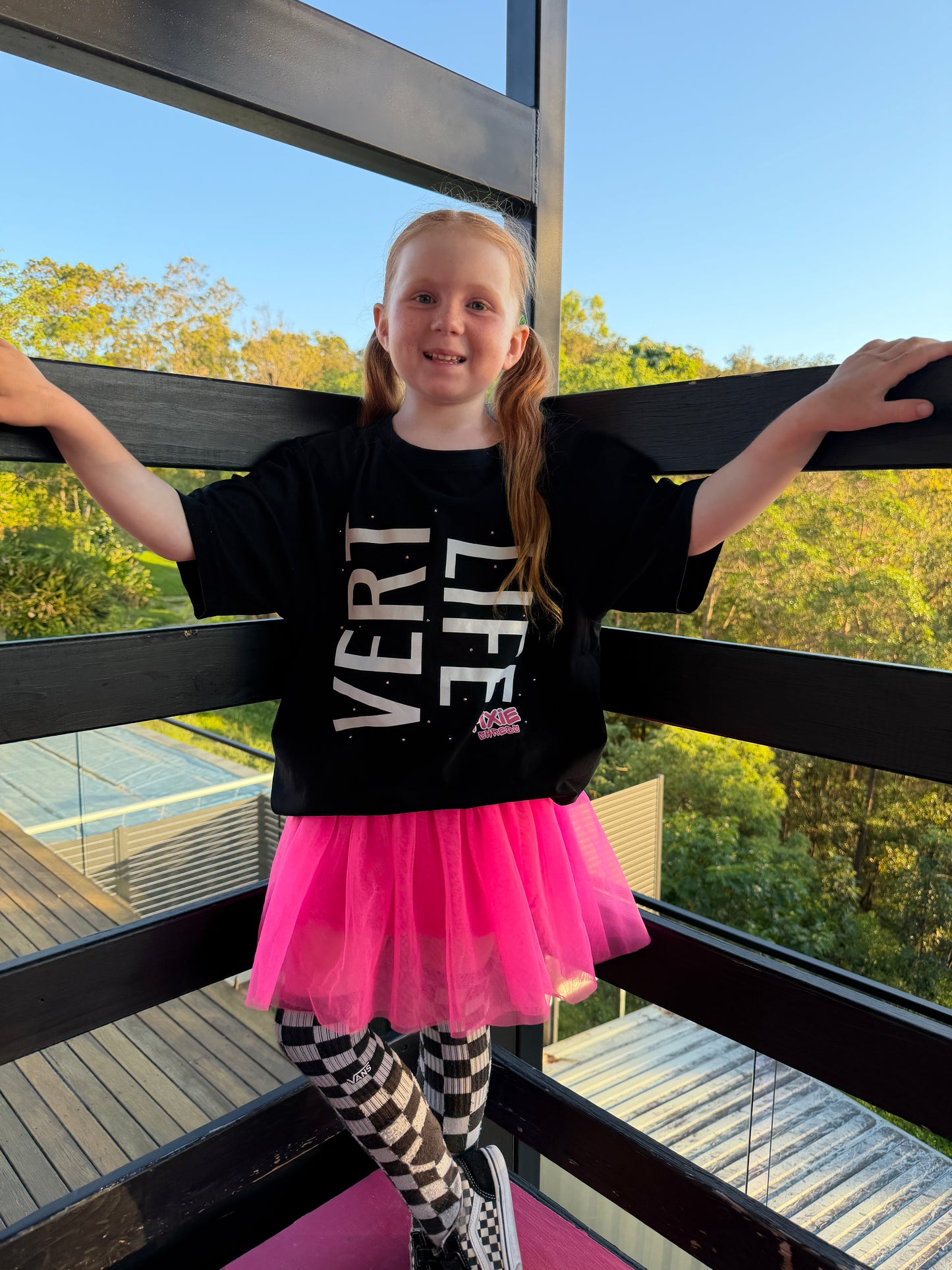 PIXIE SHREDS 'VERT LIFE' Unisex T-Shirt kids with custom hand applied bling