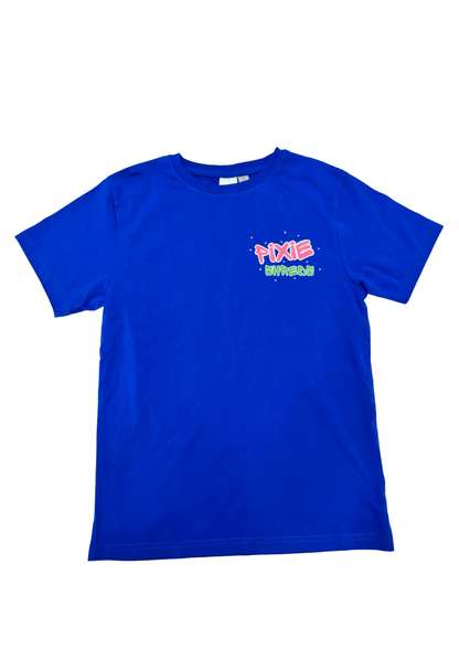 PIXIE SHREDS 'SPONSORED BY MUM & DAD' Unisex T-Shirt kids with custom hand applied bling